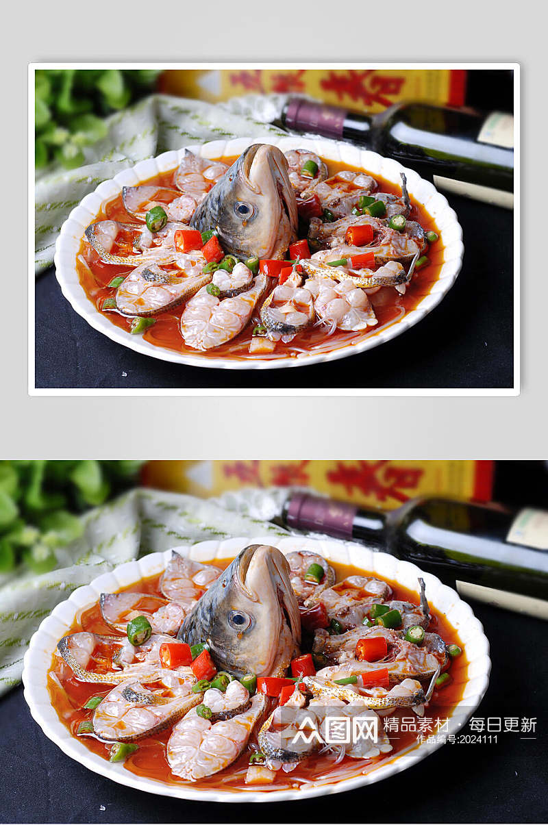 小炒川江号子鱼美食食品图片素材