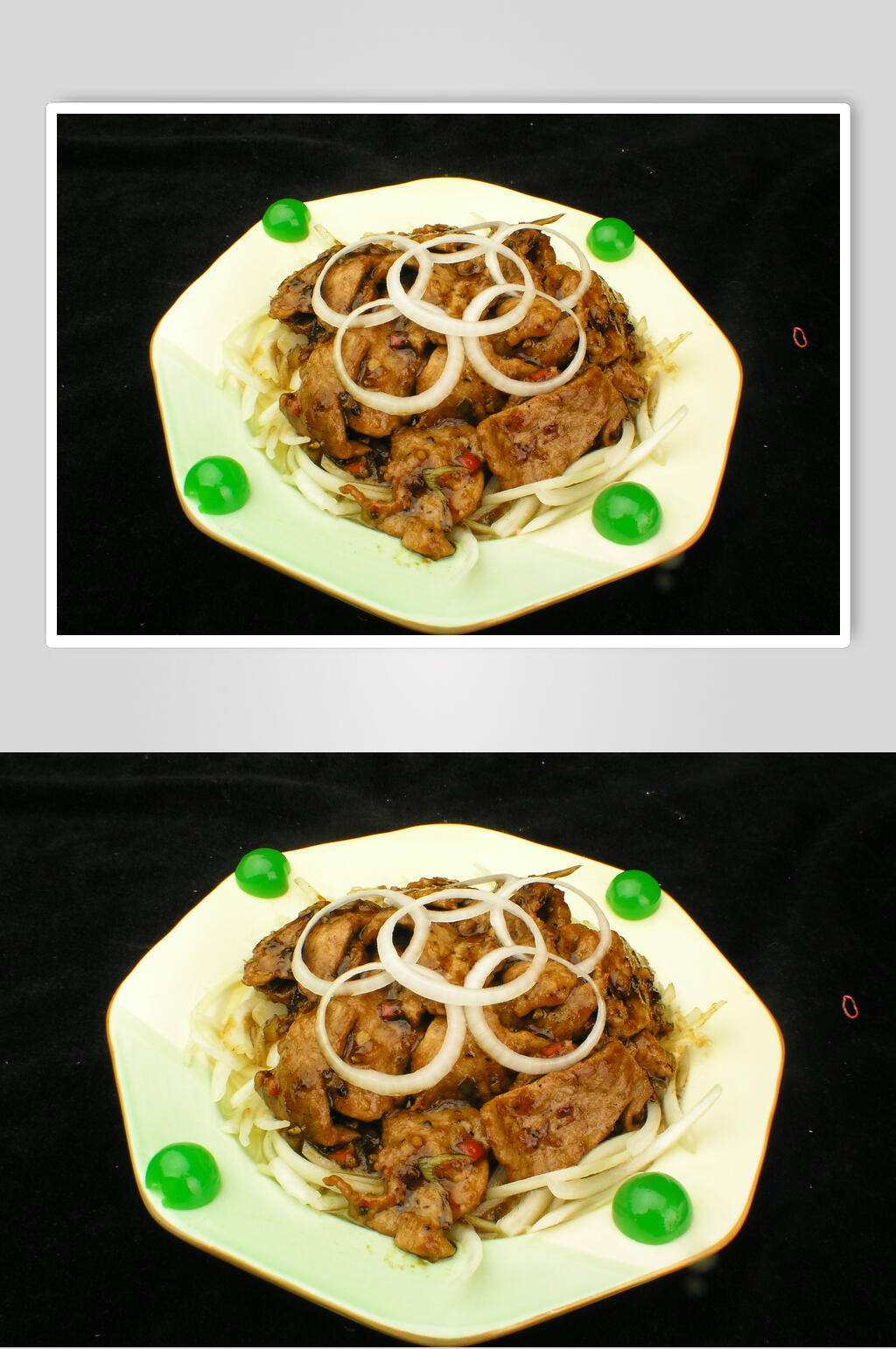 黑椒牛仔肉高清图片素材
