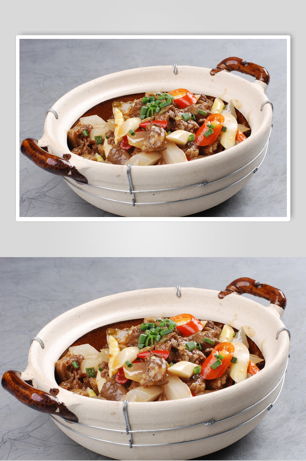 笋香烧牛腩美食摄影图片素材