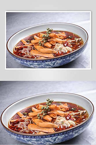 红汤脆雁肠美食图片