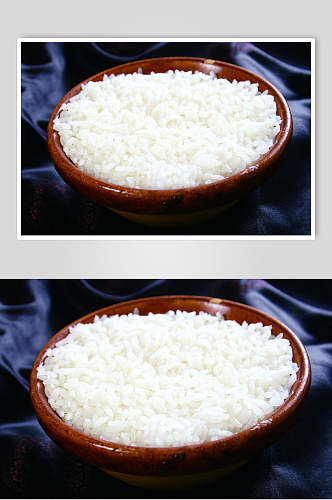 品质蒸米饭高清图片
