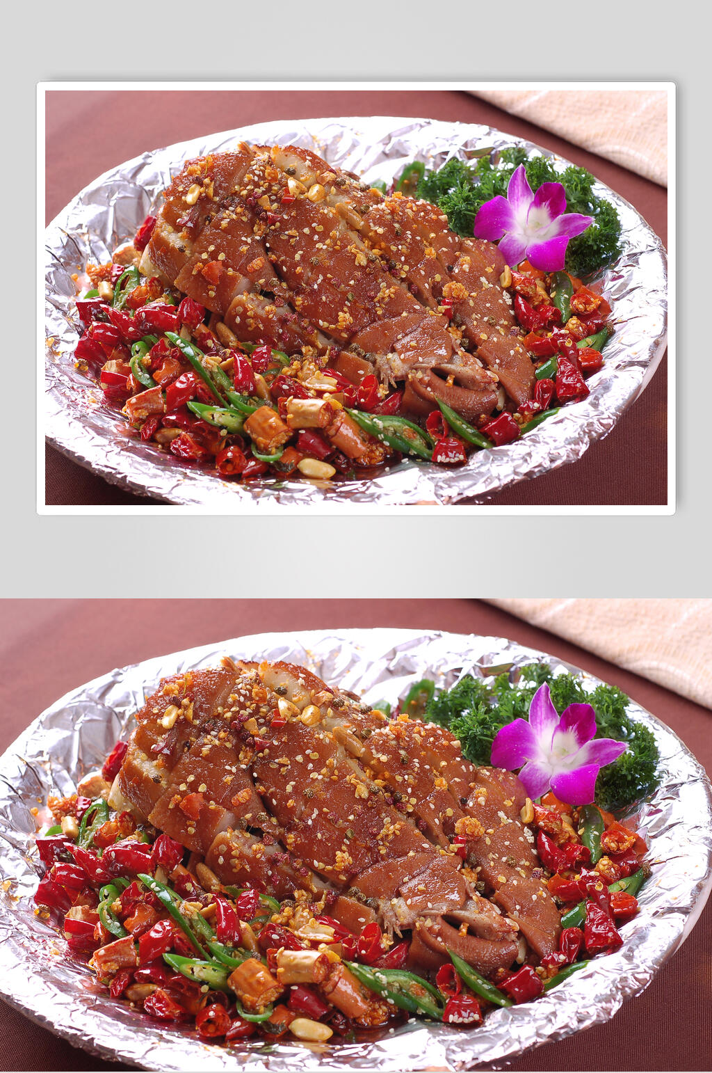 吉祥猪脸食品图片素材