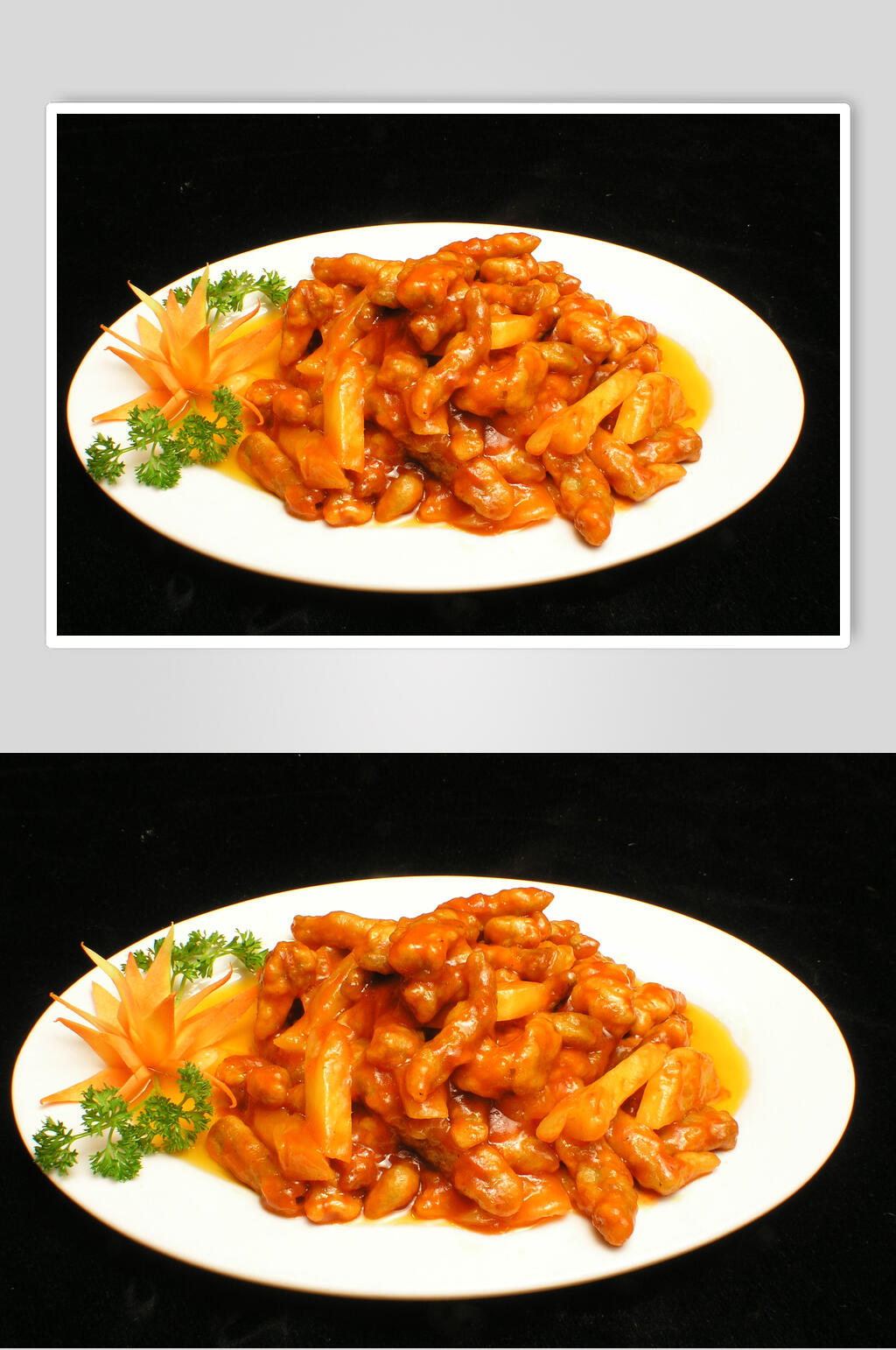 菠萝咕老肉餐饮食品图片素材