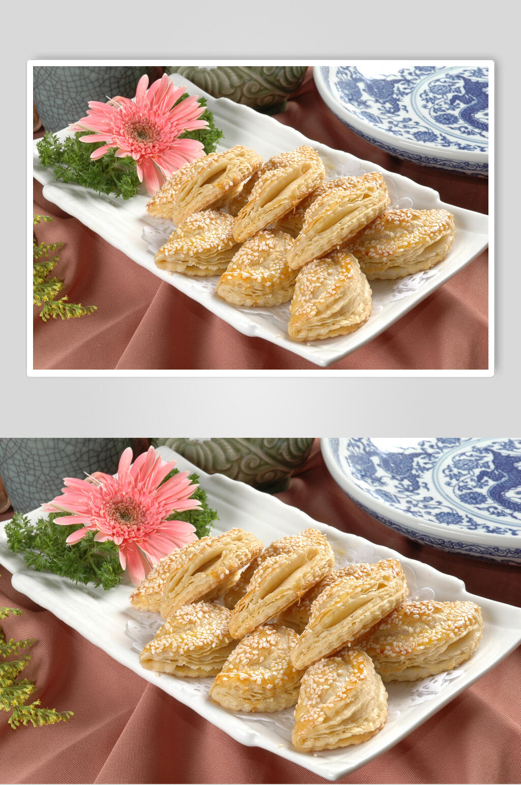 莲蓉酥元例美食食品图片素材