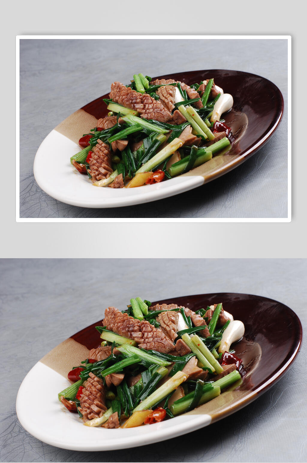 香葱爆腰花食品图片素材