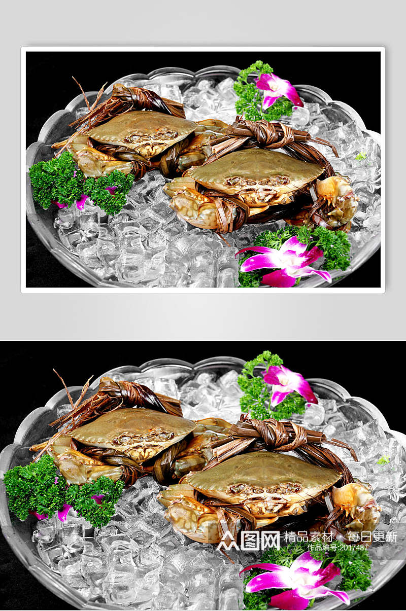 肉蟹餐饮食品图片素材