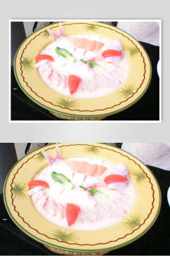 东坡原汤江团美食摄影图片