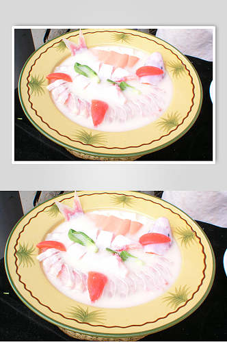东坡原汤江团美食摄影图片