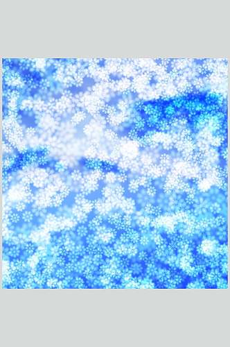光斑光圈纹理图片蓝色冰晶摄影视觉图