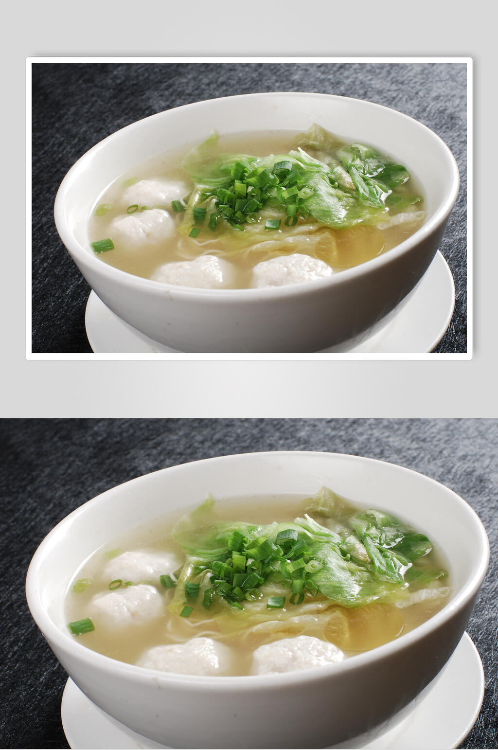 潮式墨鱼丸面美食食物图片素材