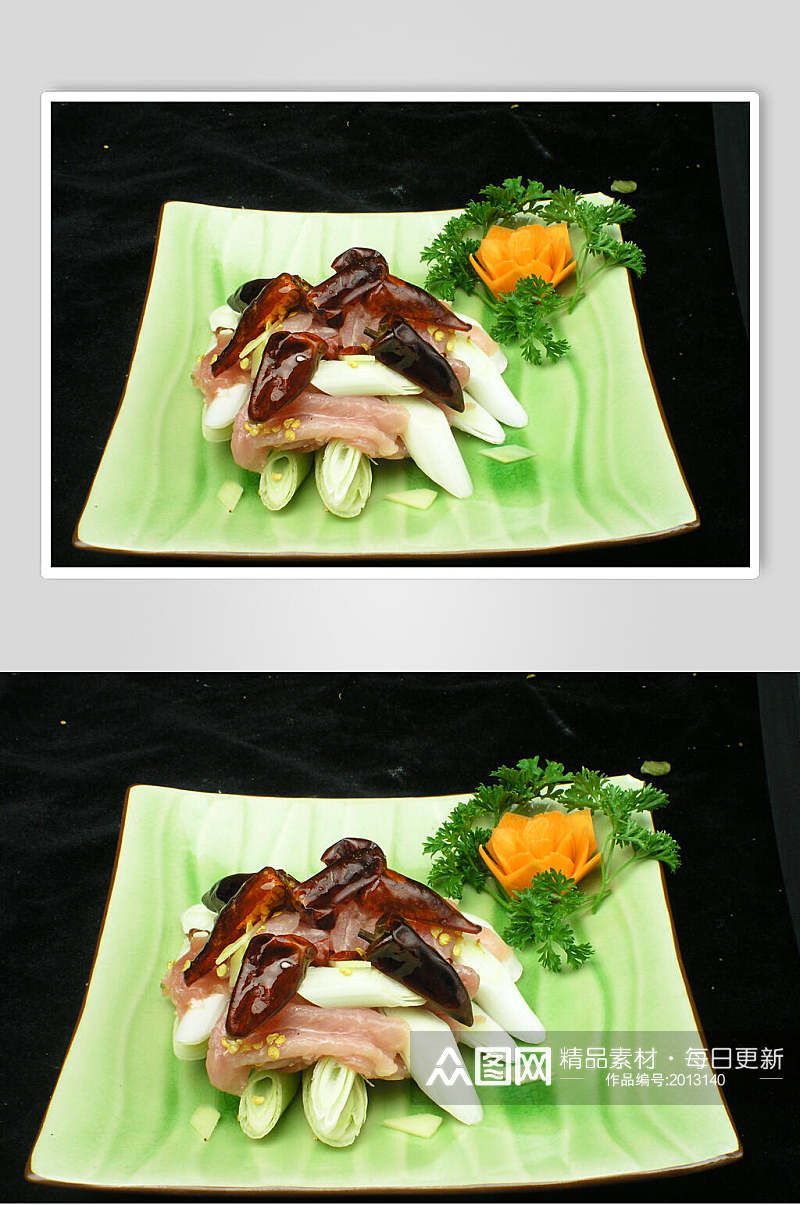 云南小炒肉食品摄影图片素材