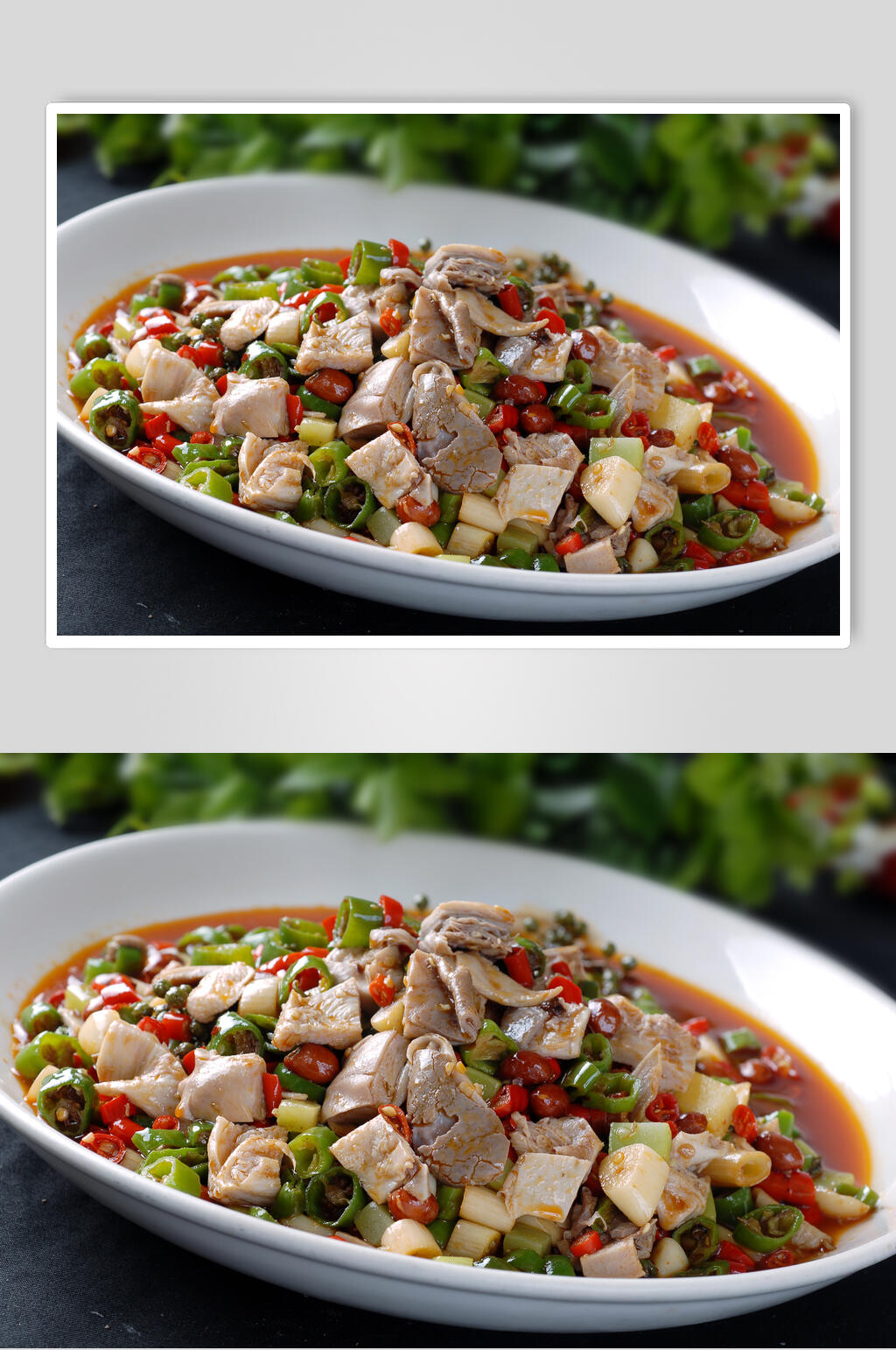 特色菜品风味肚丁美食摄影图片素材