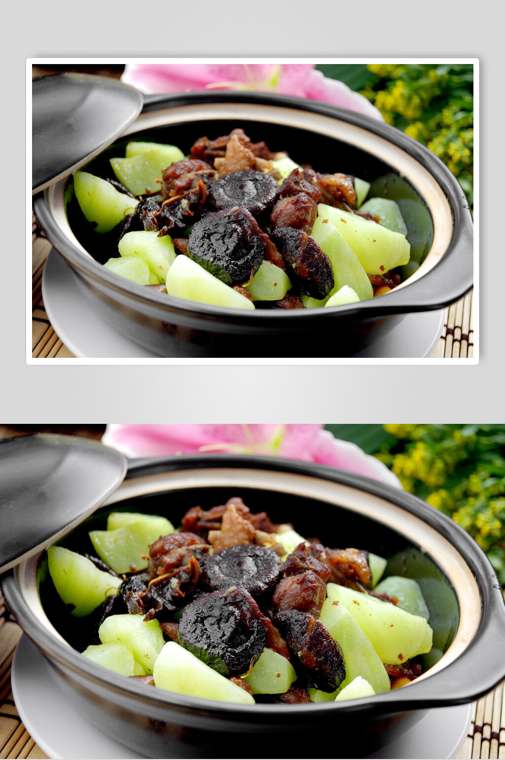 一品黄焖鸡美食摄影图片素材