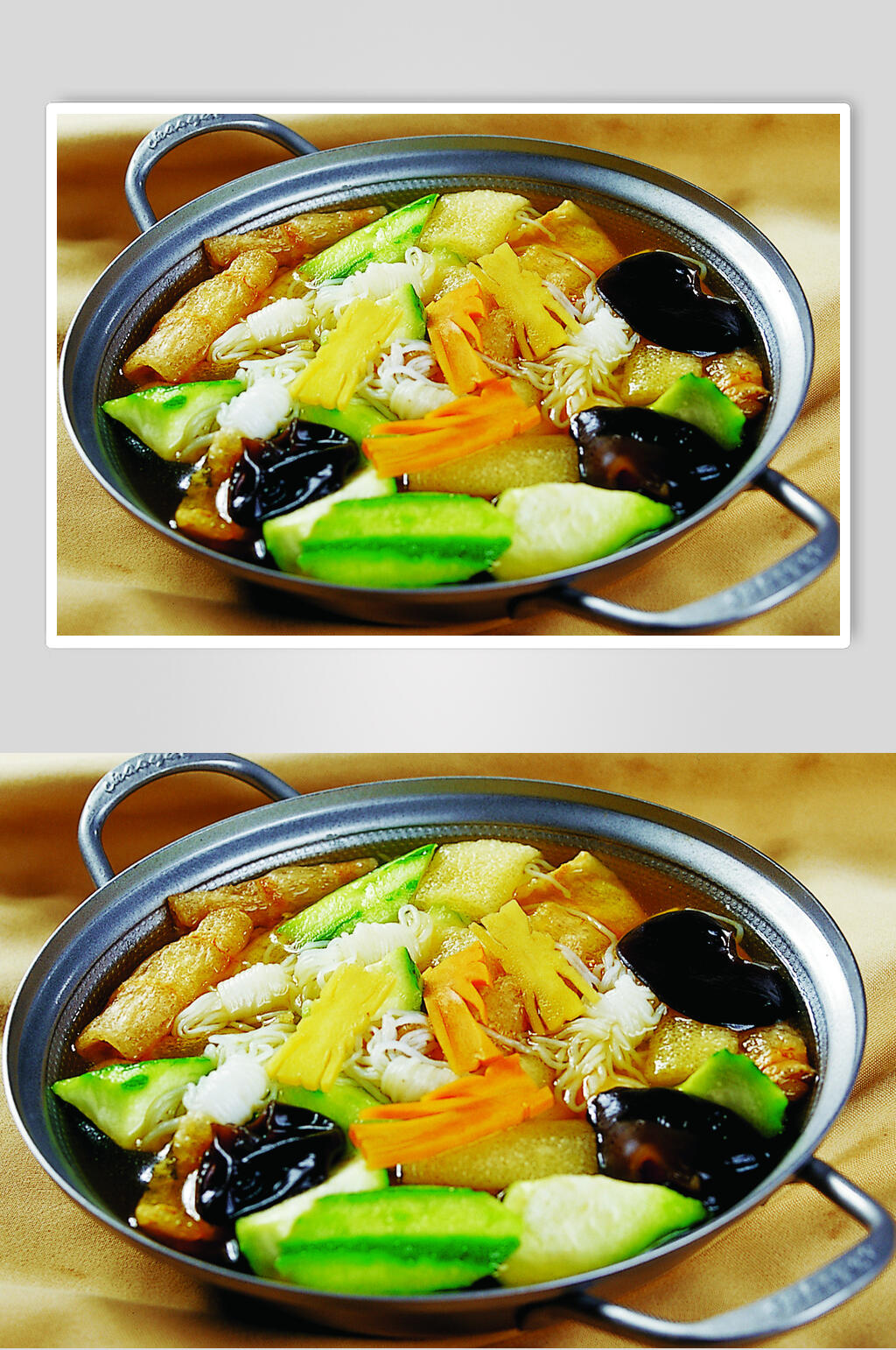 圣瓜浸鱼肚美食食品图片素材