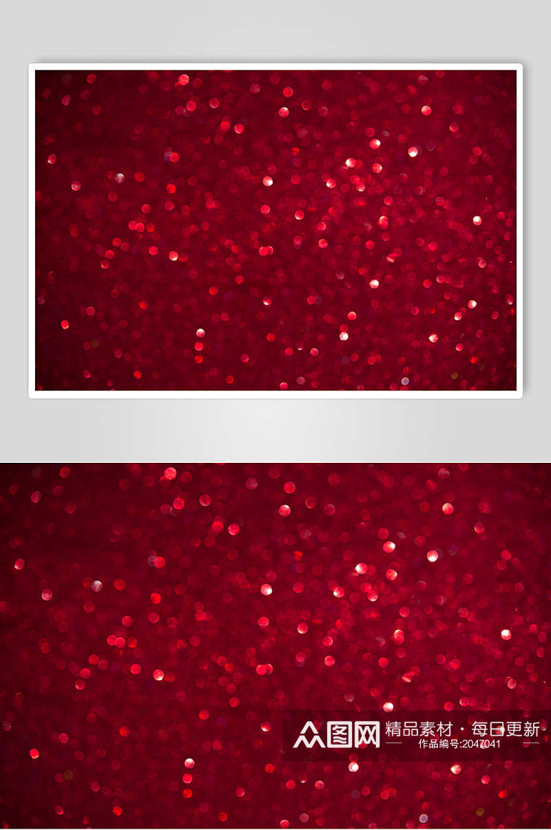 红色闪耀圆点光斑光圈图片素材