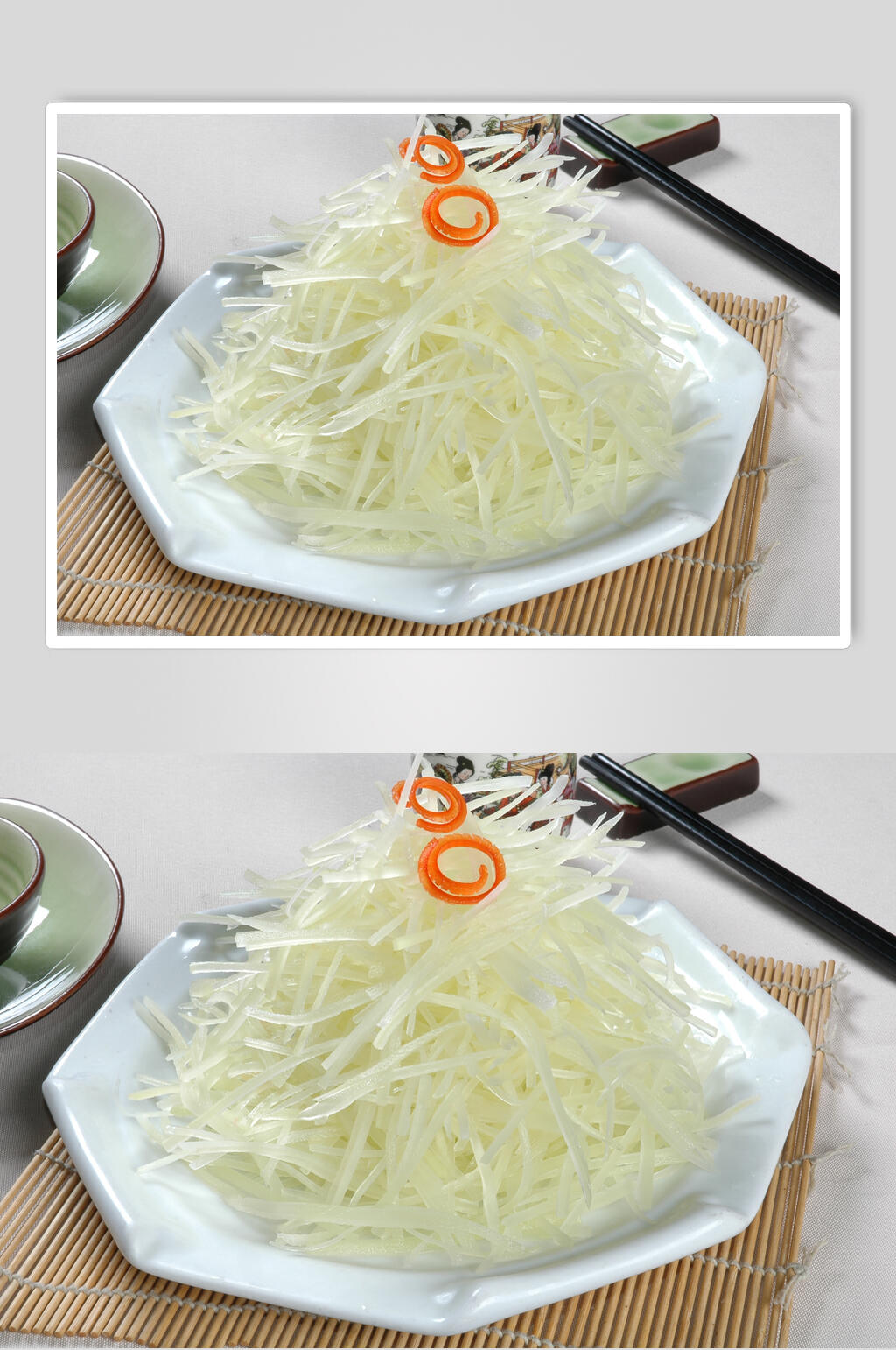 家乡青笋丝美食图片素材