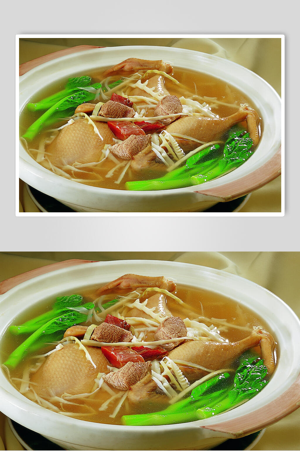 天目笋水鸭煲美食摄影图片素材