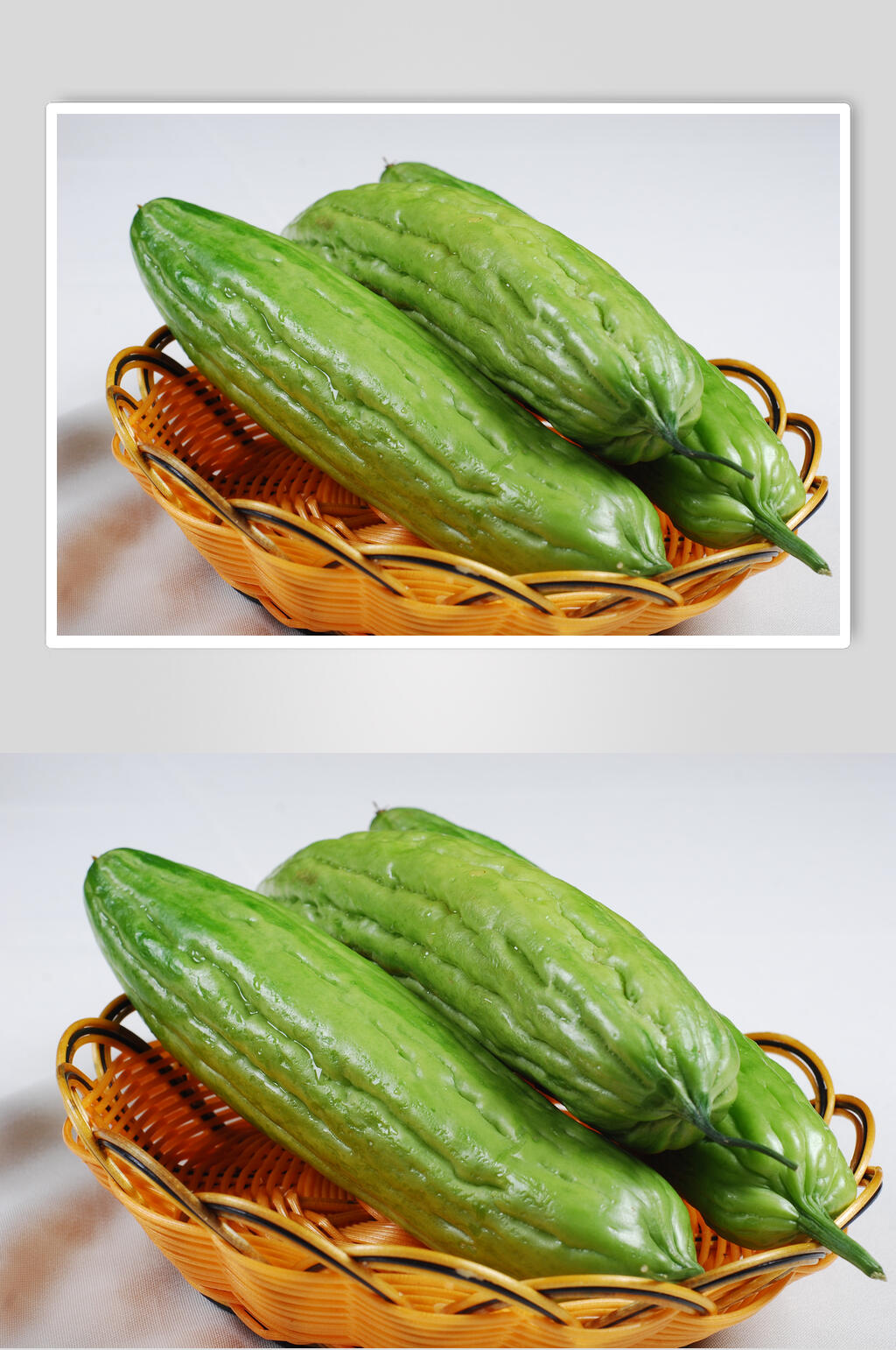 蔬菜苦瓜元食品高清图片素材