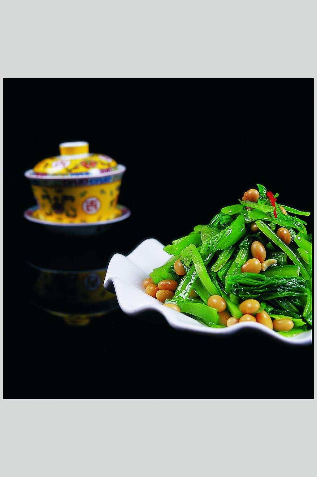 芥菜黄豆高清图片素材