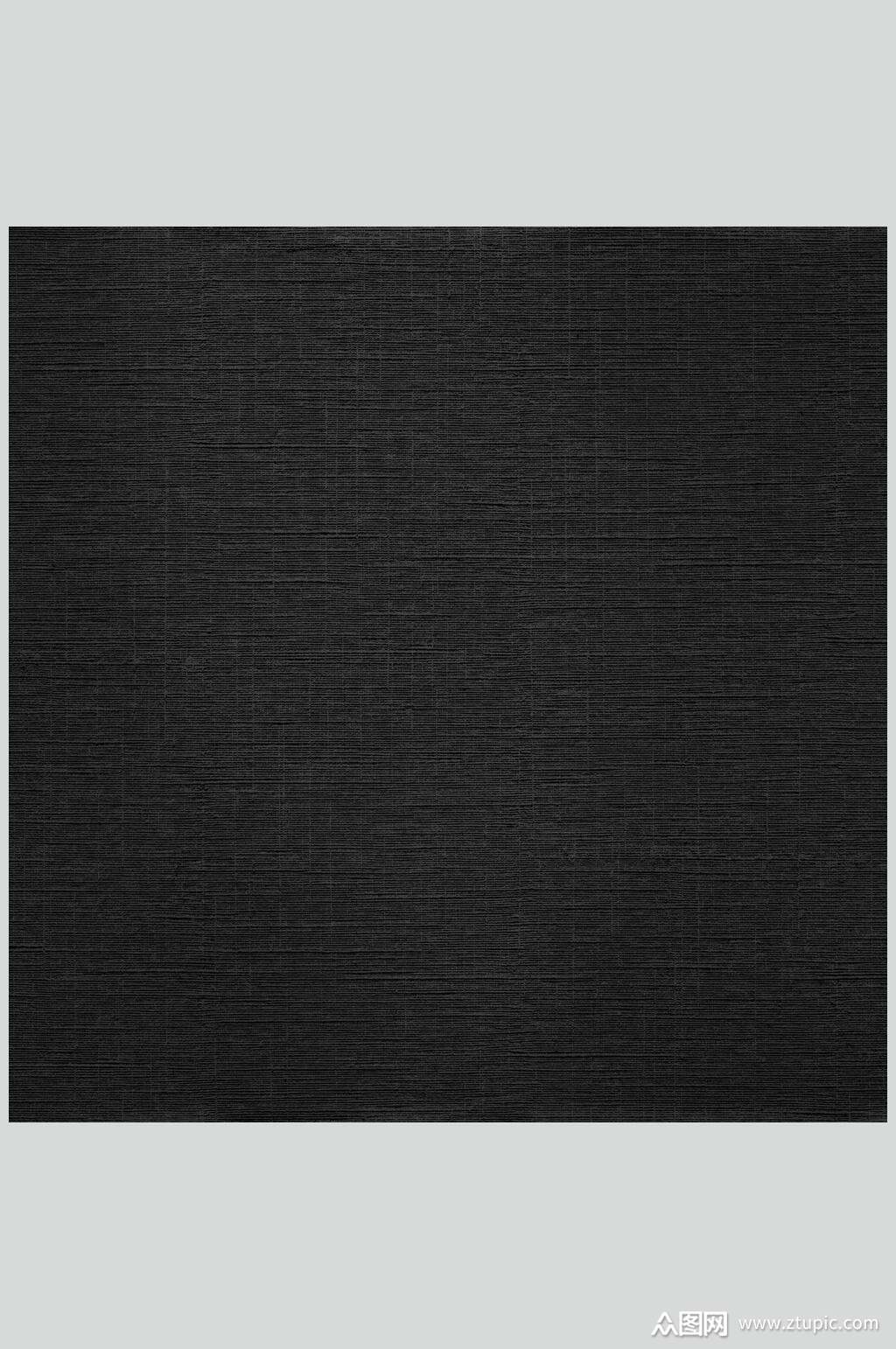 黑色质感亚麻布纹理贴图