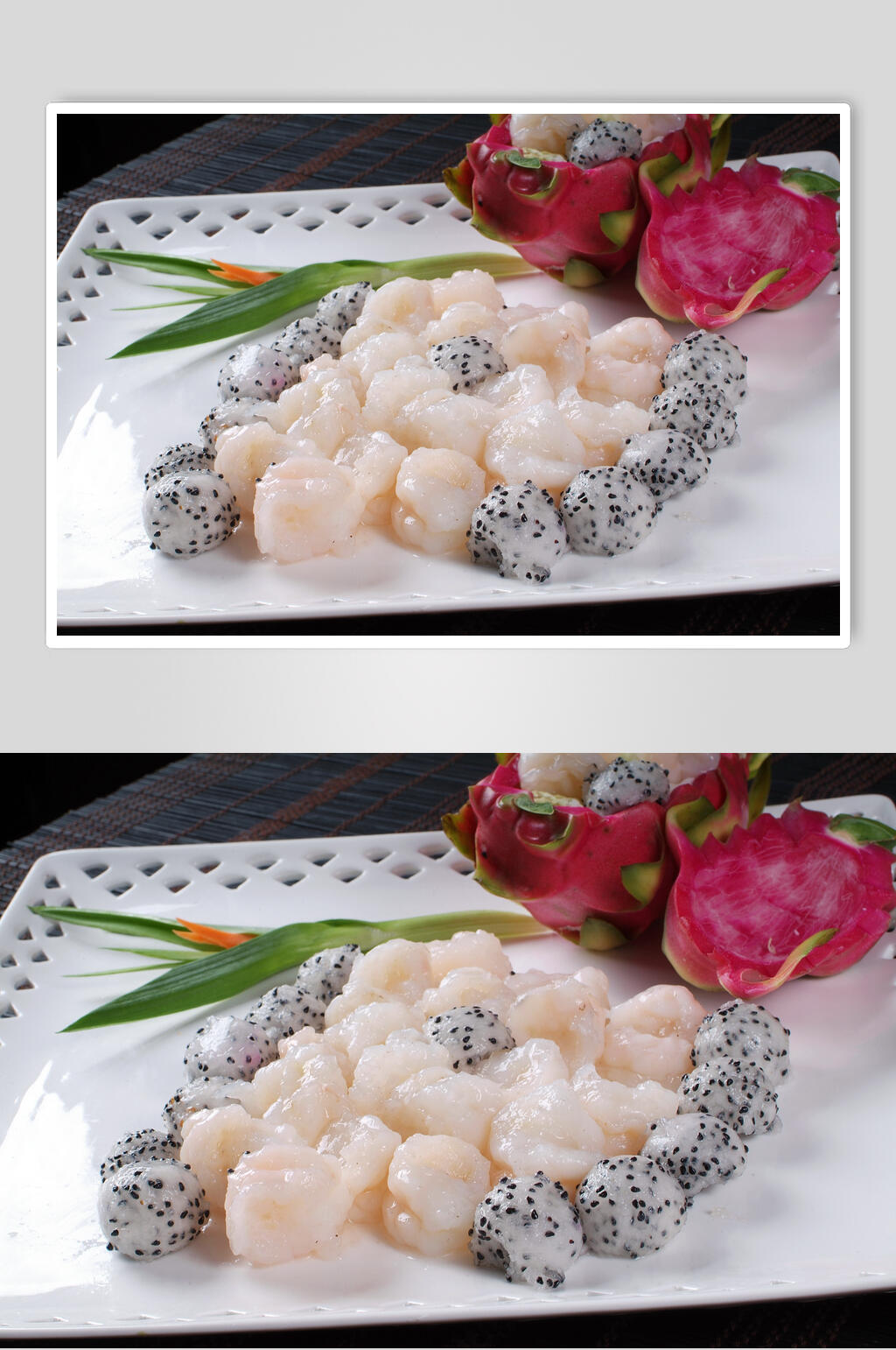 新鲜火龙水晶虾大食品图片素材
