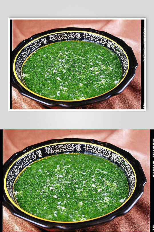 新鲜美味素菜羹餐饮美食图片