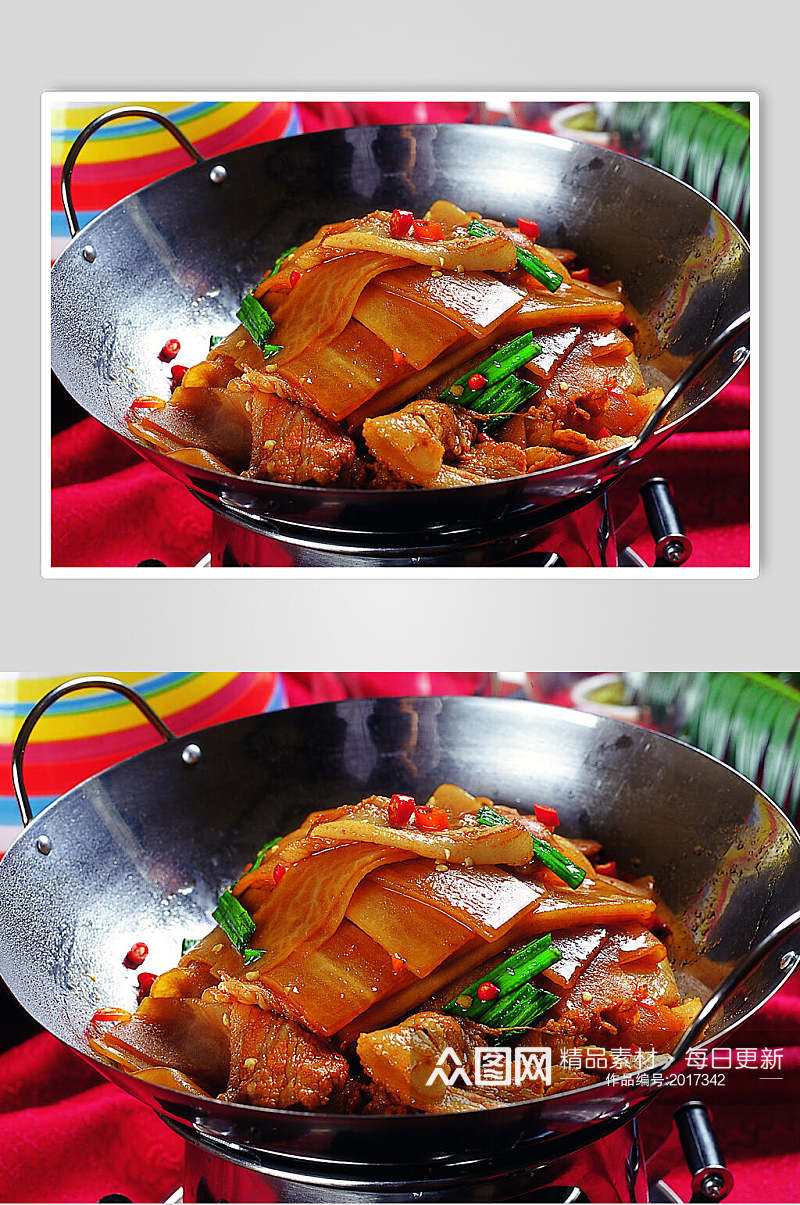 干锅萝卜小炒肉餐饮食品图片素材