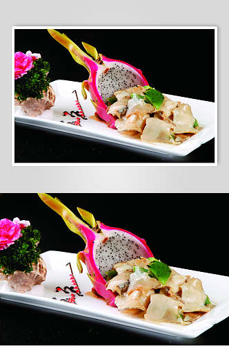 火龙海螺片美食食物图片