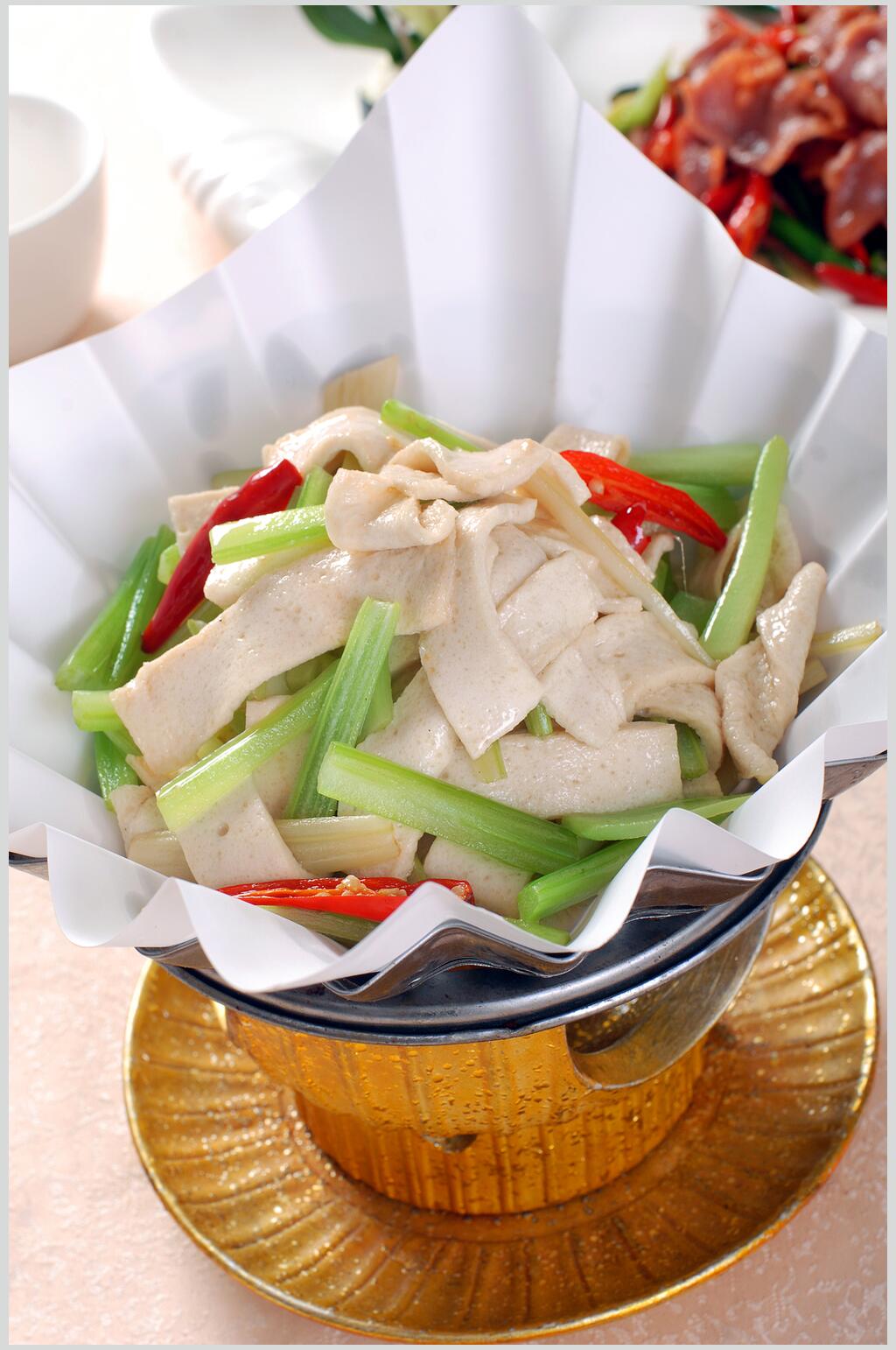 纸锅千页豆腐美食食品图片素材