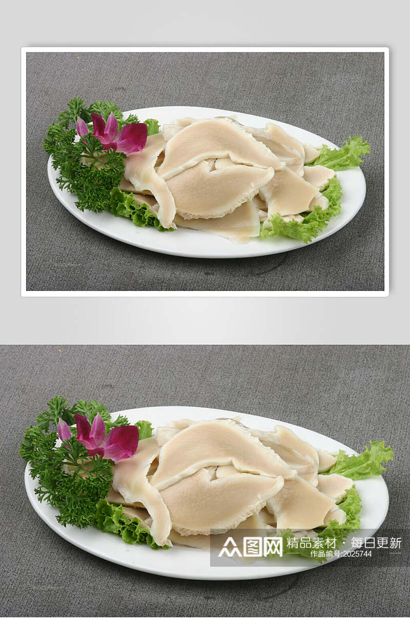 新鲜百灵菇美食图片素材