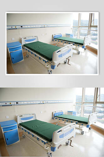 医院病房摄影图片