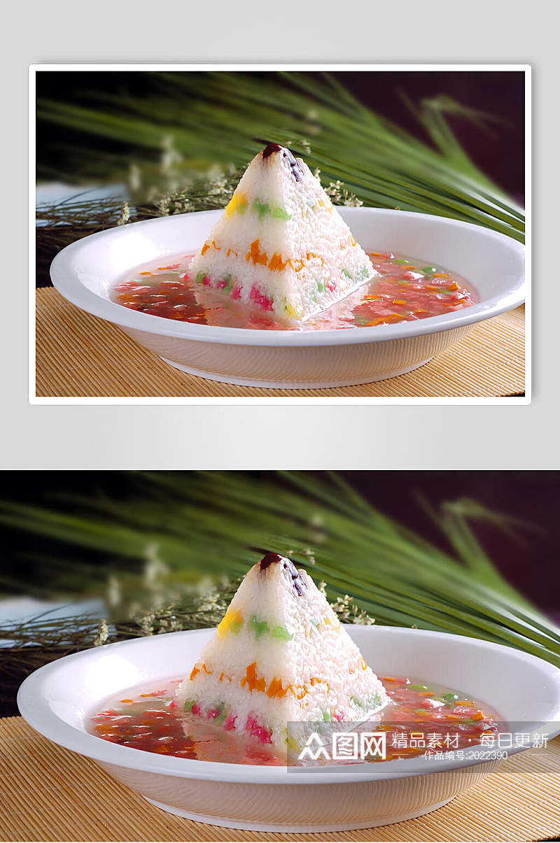 水果糯米南瓜美食摄影图片素材
