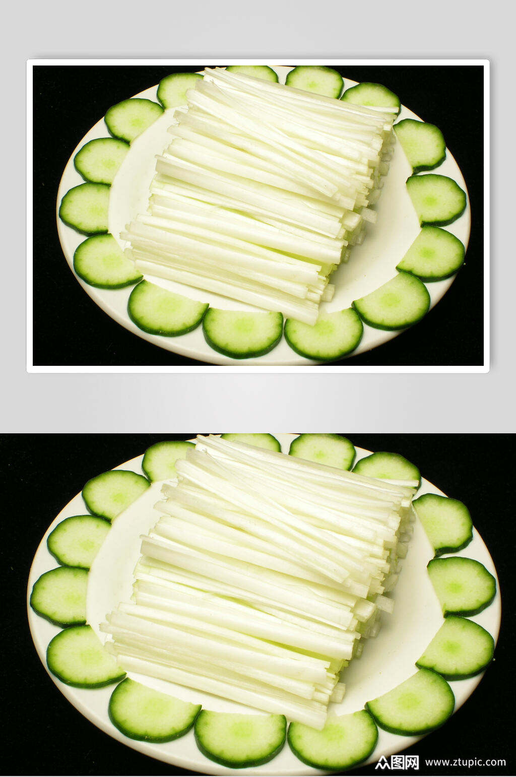 葱丝餐饮食品图片素材