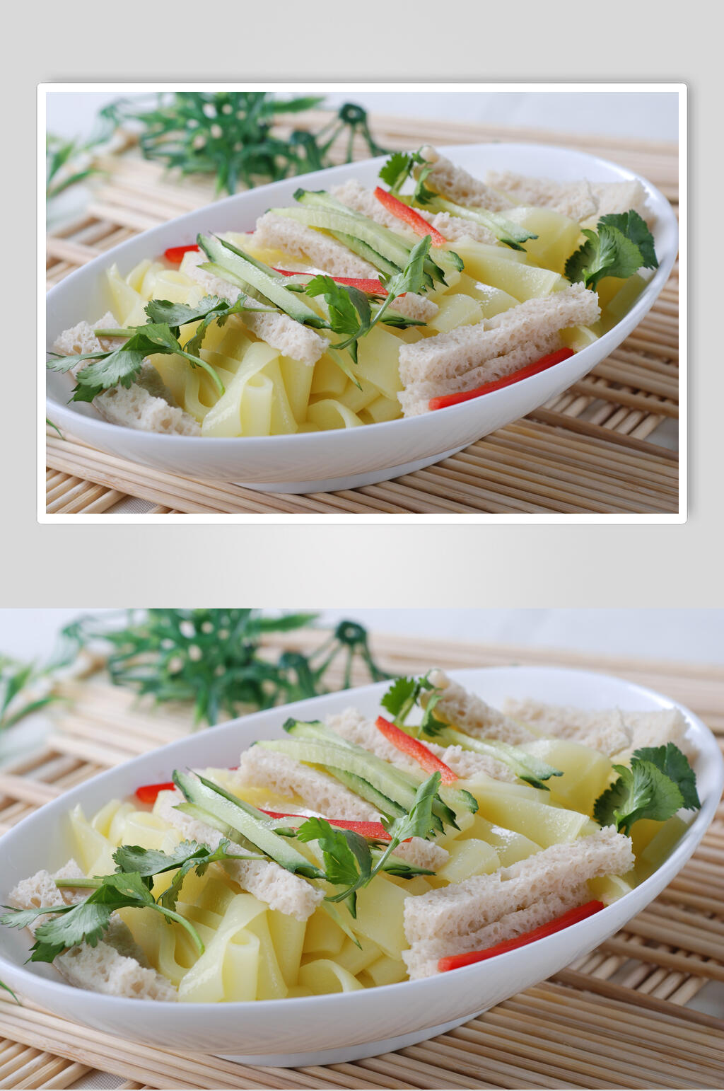 鲜香美味小食凉皮图片素材
