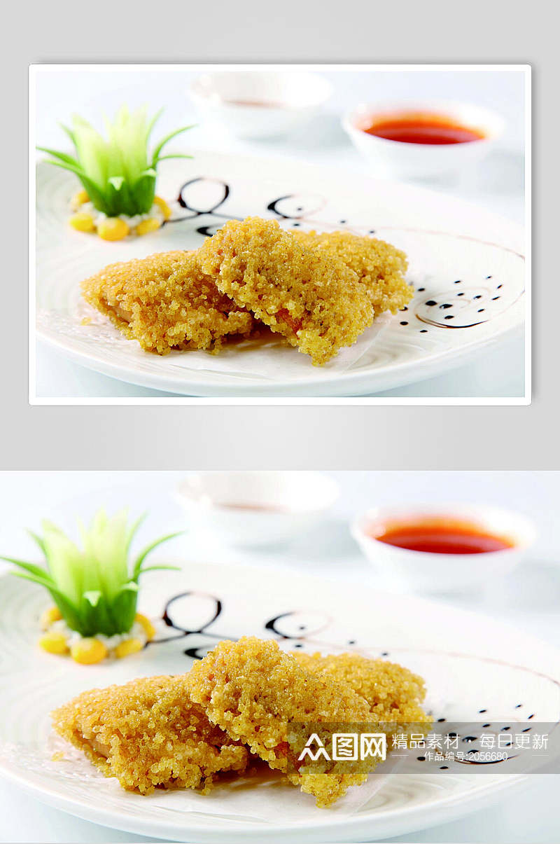 沁州黄带鱼菜谱菜单新品摄影视觉图素材