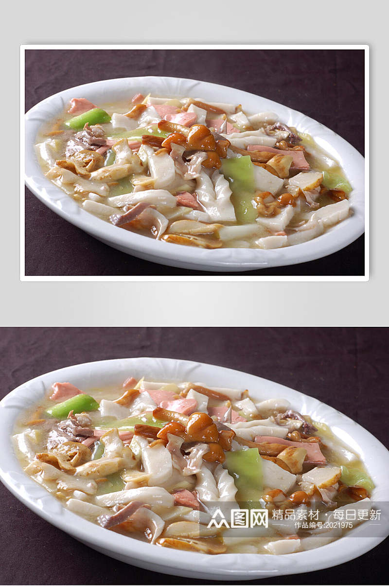 三菌香豆腐美食摄影图片素材