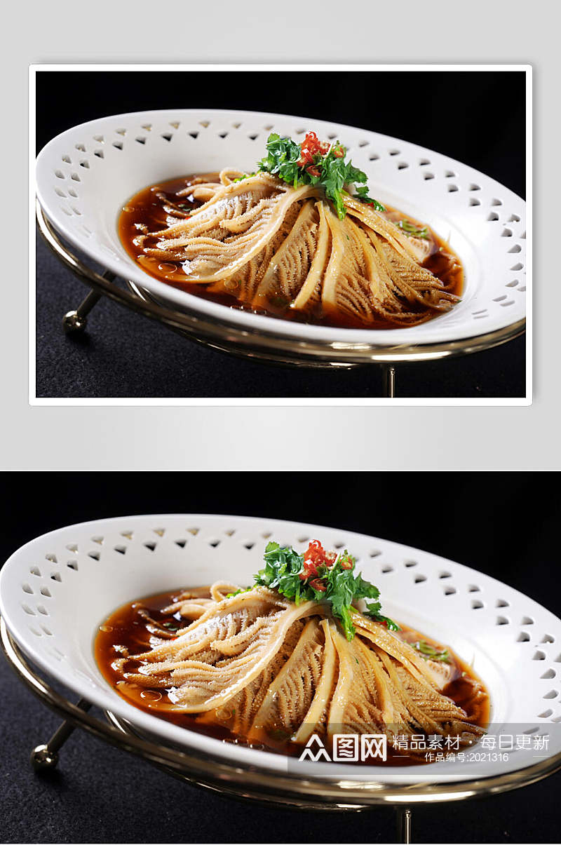 热川菜新口味草原肚美食摄影图片素材
