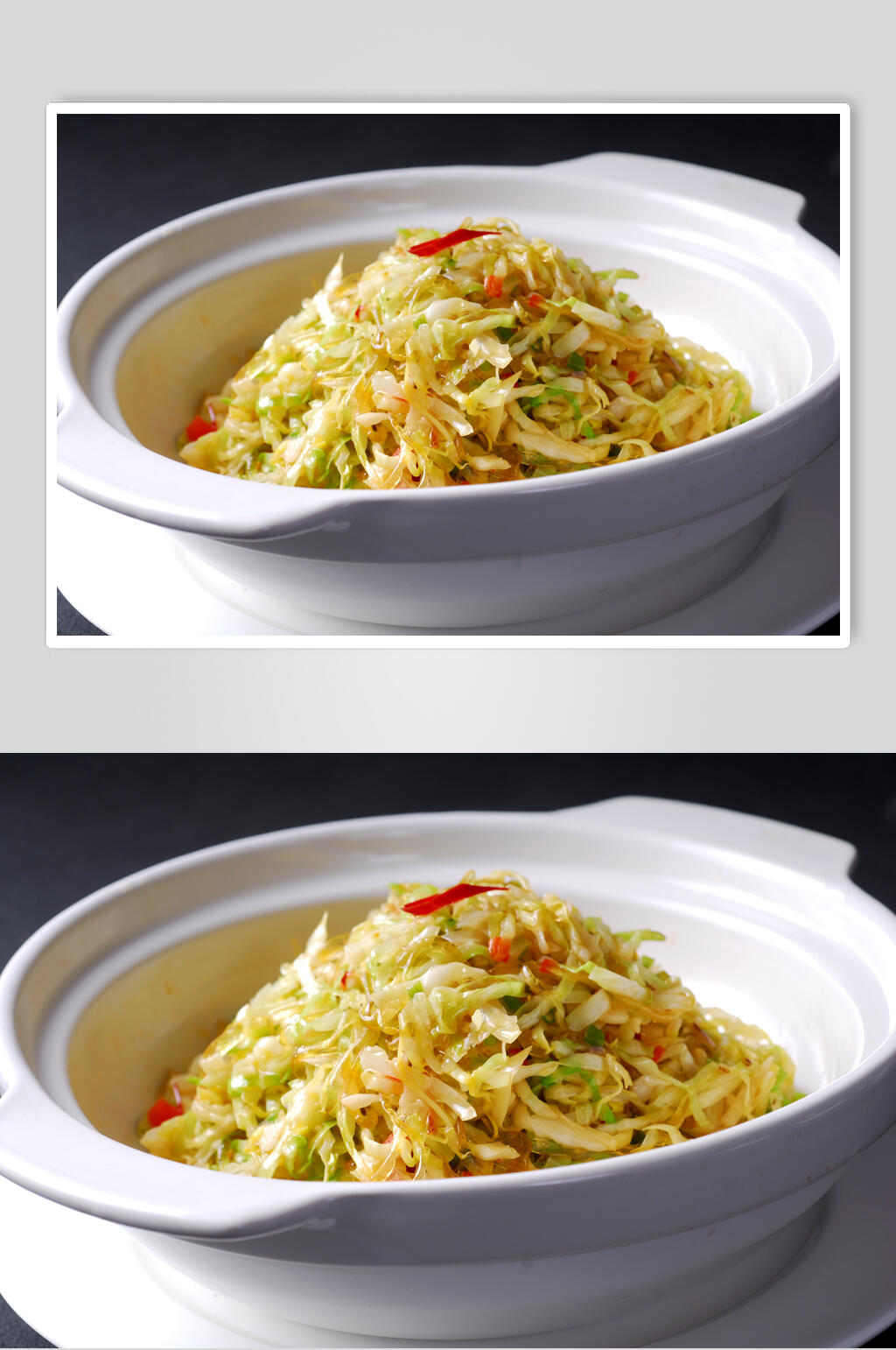 鱼翅莲白美食摄影图片素材