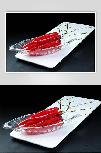 新鲜江山红美人元份食品摄影图片