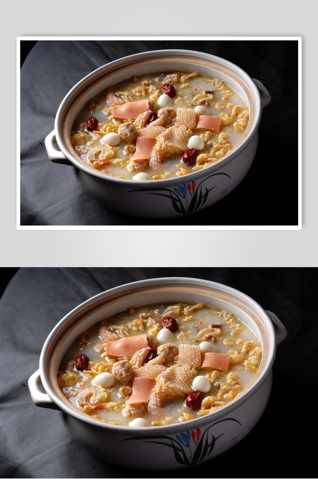 特色汤锅什锦连锅美食摄影图片素材