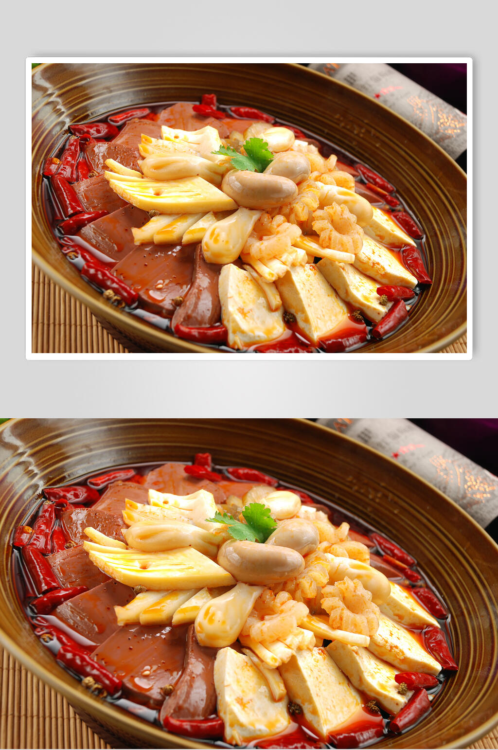 招牌特色极品毛血旺食品图片素材