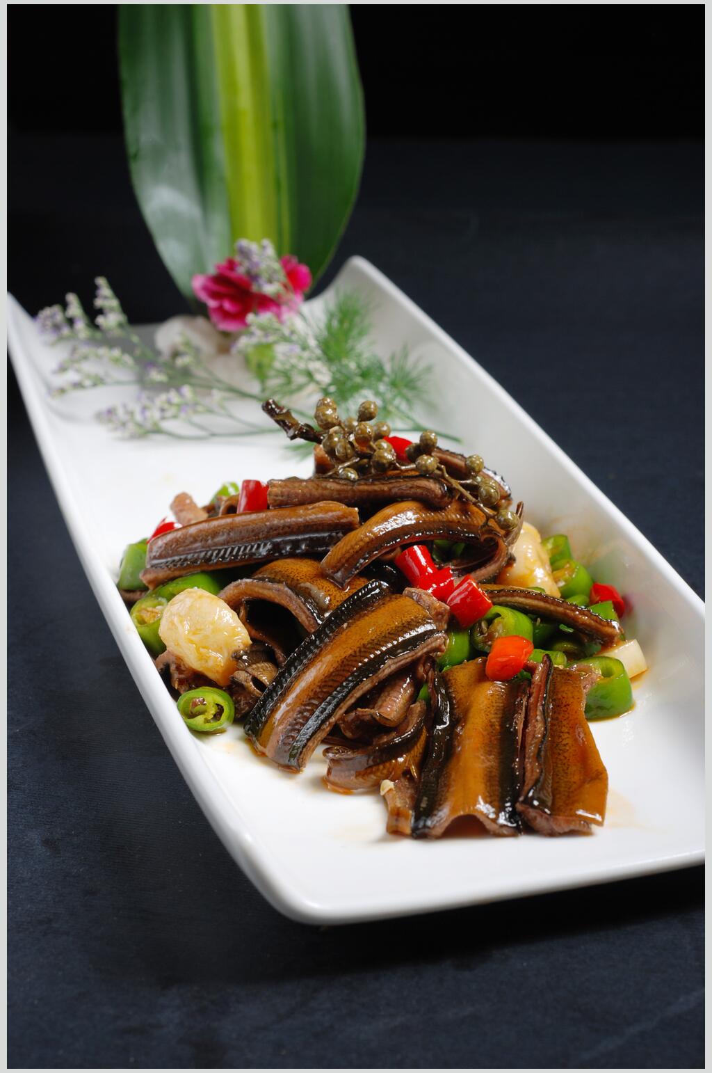 花椒土鳝鱼美食图片素材