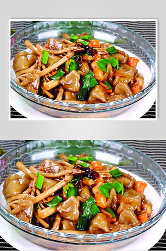 茶菇芋饺美食图片