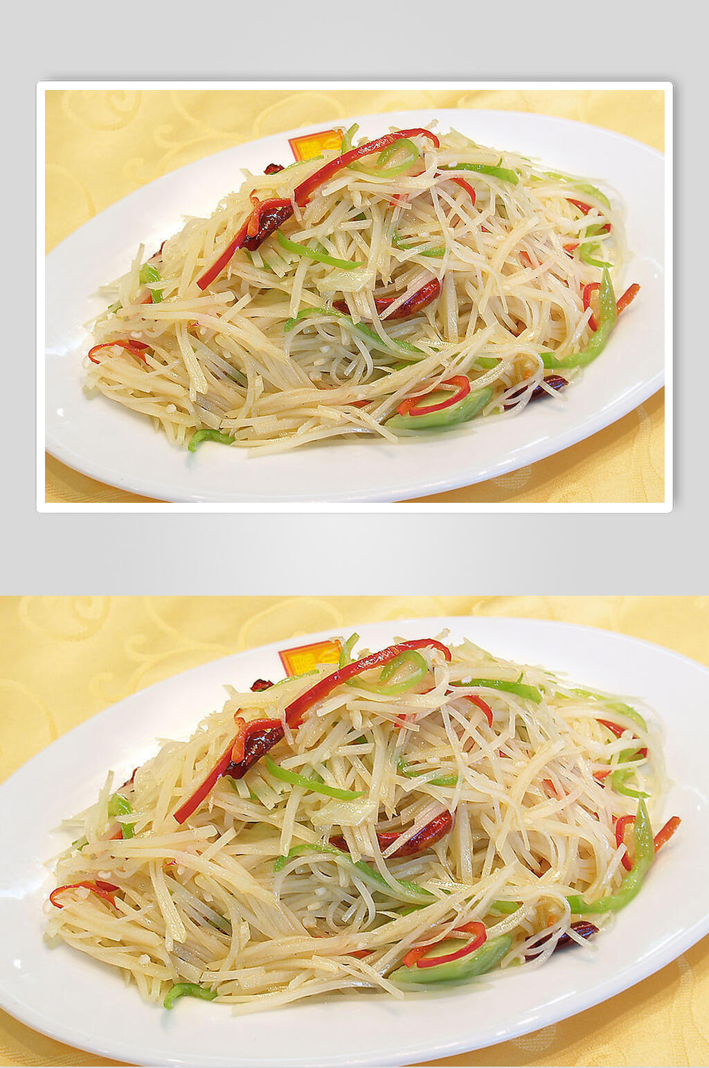 秘制酸辣土豆丝美食图片素材
