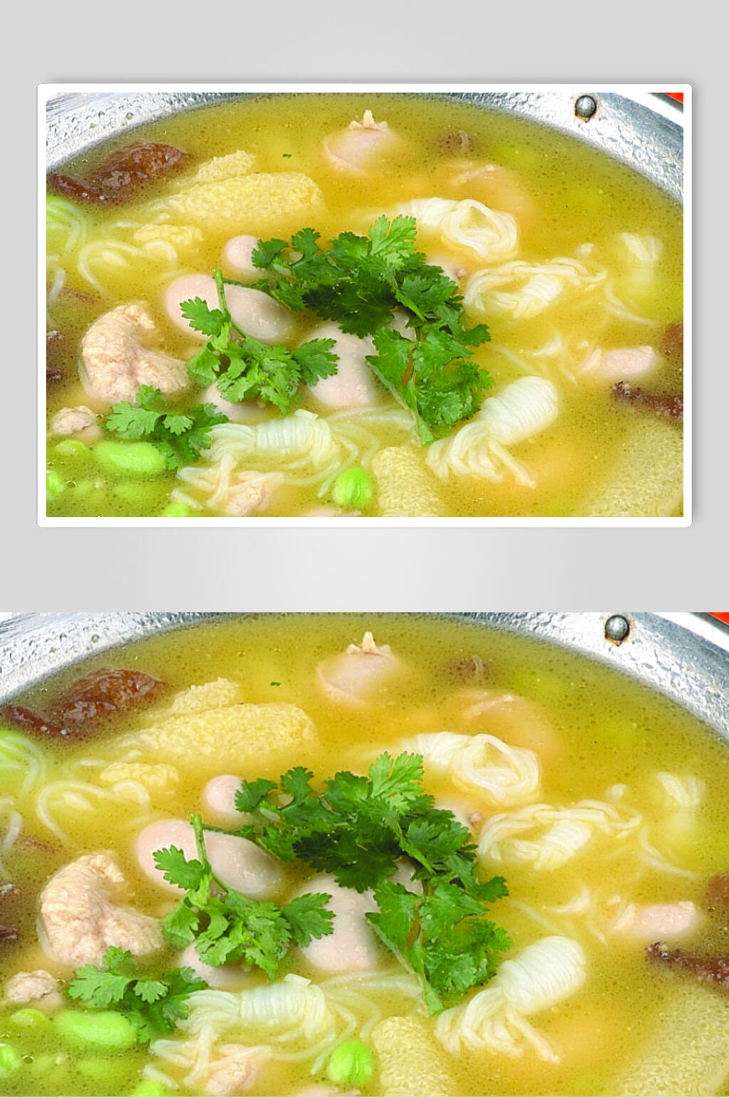 锅仔鸡肾食物图片素材
