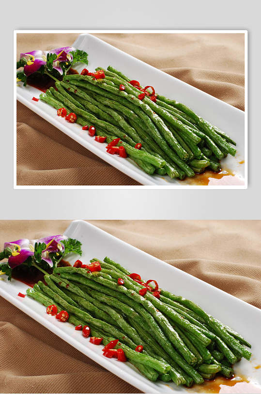 香辣豆角图片-香辣豆角素材下载-众图网