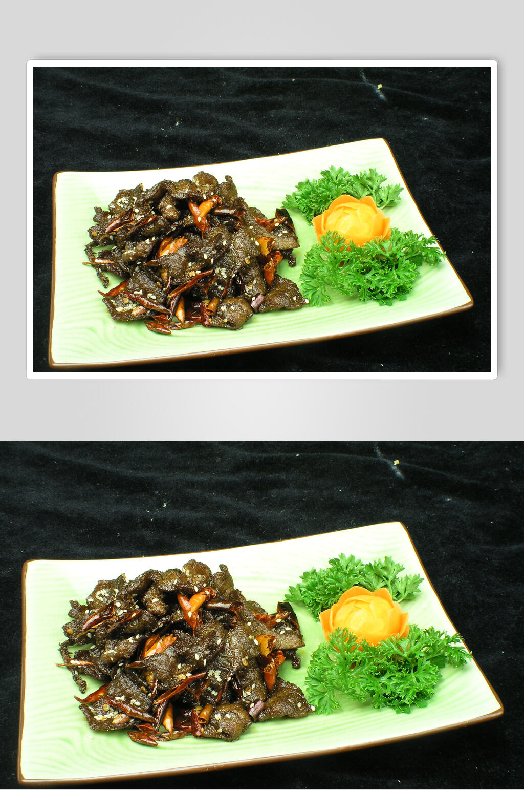 飘香鱼片食品摄影图片素材