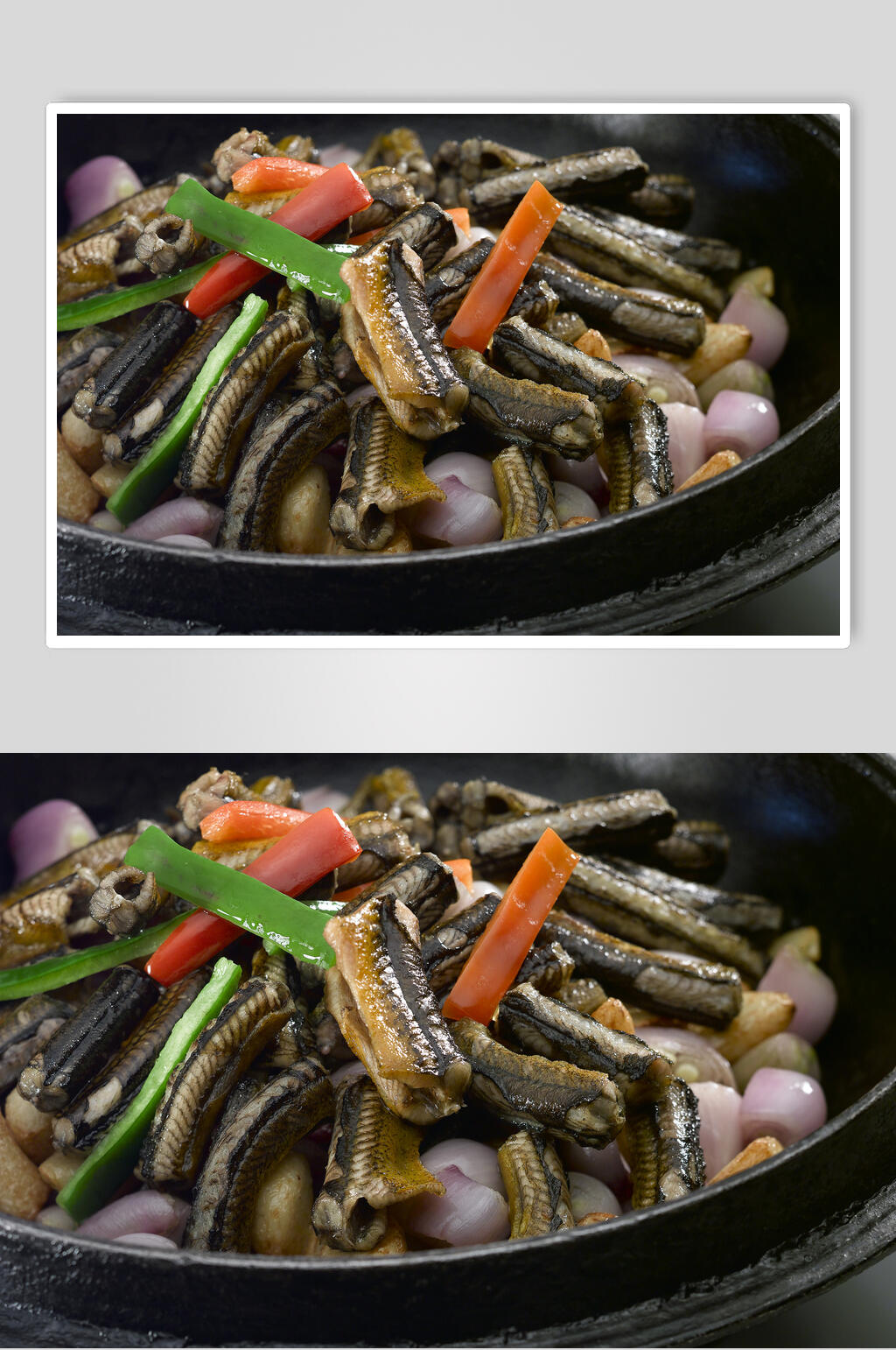 新鲜嗜嗜黄鳝美食食物图片素材