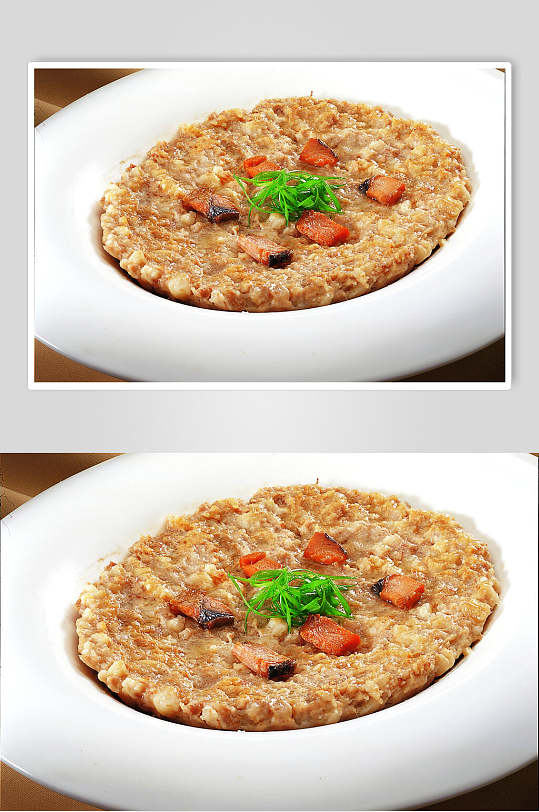 咸鱼蒸肉饼餐饮食品图片