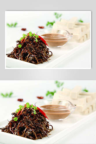 东海长寿豆腐美食图片
